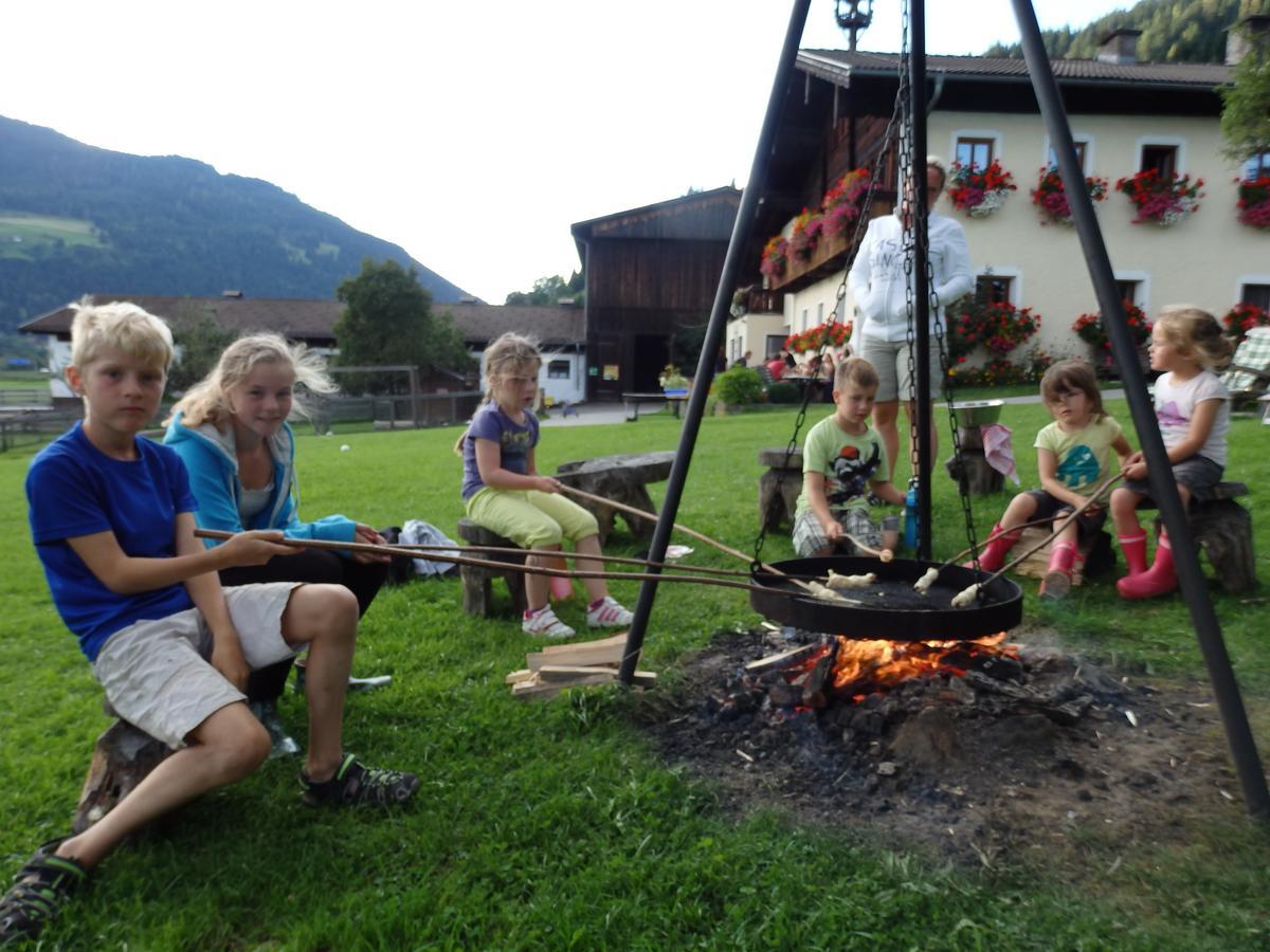Bauernhofurlaub Sinnhubgut อัลเทนมาร์คท์ อิม พองเงา ภายนอก รูปภาพ